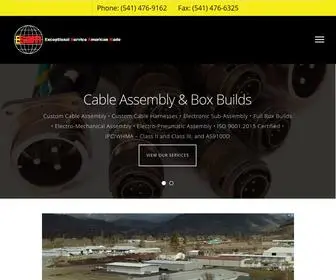 Esam.com(Outsource Provider For Wire and Cable Assemblies & Harnesses) Screenshot