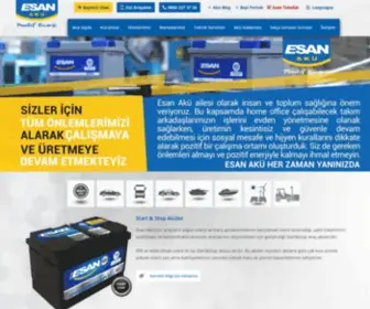 Esanaku.com(Akü Çeşitleri) Screenshot