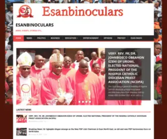 Esanbinoculars.com(News, Events, Stories etc) Screenshot