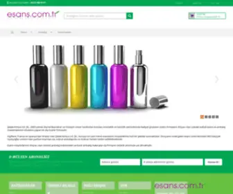 Esans.com.tr(Elale Kimya) Screenshot