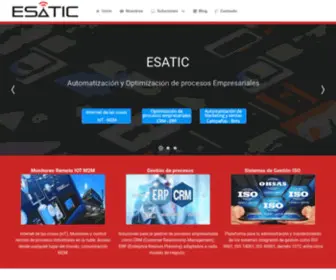 Esatic.com(Inicio) Screenshot