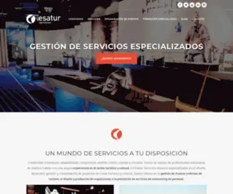 Esaturservicios.com(Esatur Servicios) Screenshot