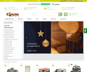 Esaunashop.es(Todo para saunas en línea) Screenshot