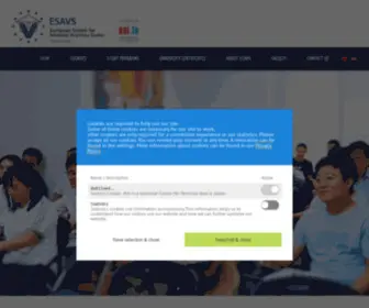 Esavs-Asia.org(ESAVS Asia) Screenshot