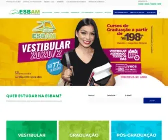 Esbam.edu.br(Portal Educacional ESBAM) Screenshot
