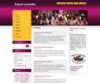 Esbartlauredia.com(Laurèdia) Screenshot