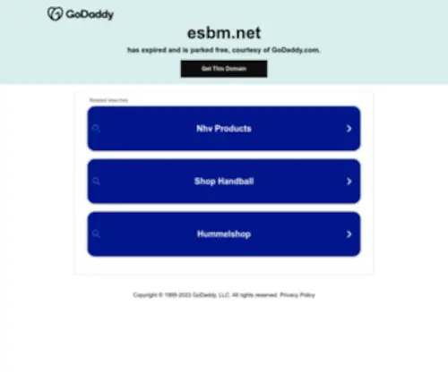 ESBM.net(Index) Screenshot