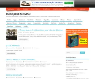 Esbocodesermao.com(Esboços) Screenshot