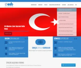 ESB.org.tr(Erişim Sağlayıcıları Birliği) Screenshot