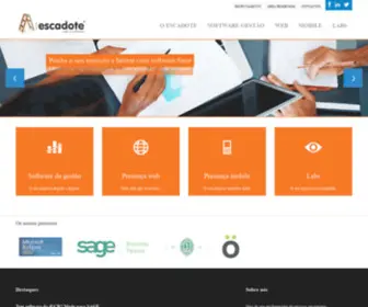 Escadote.pt(Escadote, web e software) Screenshot