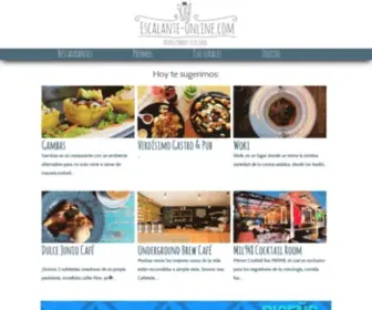 Escalante-Online.com(Paseo Gastronómico La Luz) Screenshot