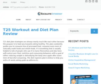Escalateinternet.com(Escalate Internet) Screenshot
