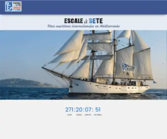 Escaleasete.com(Sète) Screenshot