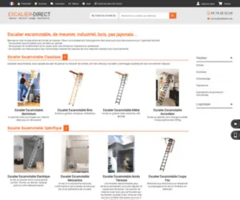 Escalier-Direct.fr(Escalier escamotable) Screenshot