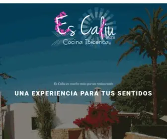 Escaliuibiza.com(Es Caliu) Screenshot