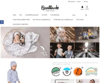Escallante.pl(Escallante modne ubrania dla dzieci i niemowląt) Screenshot