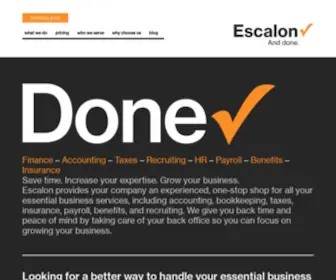Escalon.services(Essential Business Services) Screenshot