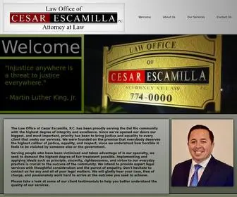 Escamillalaw.com(Escamillalaw) Screenshot