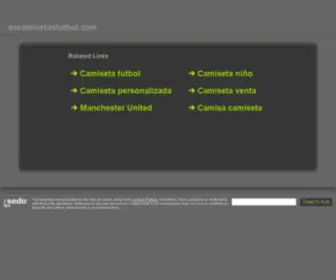 Escamisetasfutbol.com(Camisetas de fútbol baratas) Screenshot