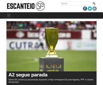 Escanteiosp.com.br(Escanteio SP) Screenshot