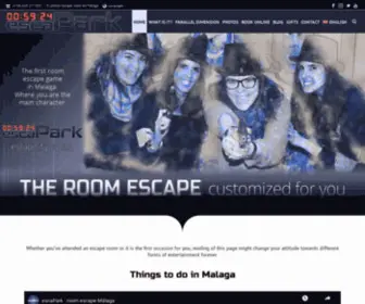 Escapark.es(EscaPark inicio) Screenshot