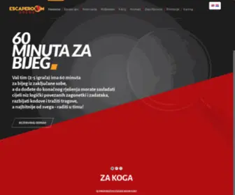 Escape-Arena.com(Escape Room Arena Zagreb) Screenshot