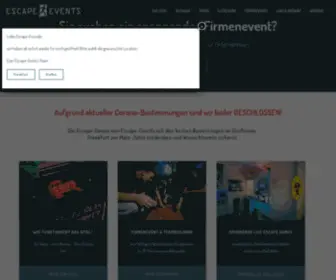 Escape-Events.de(Live Room Escape Games & Team Events in Frankfurt) Screenshot
