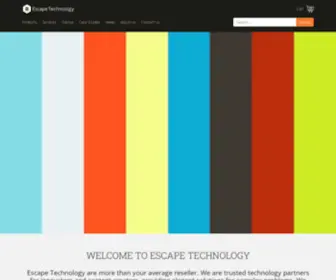 Escape-Technology.com(Escape Technology) Screenshot