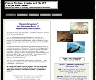Escape-Tickets-IRS-Court.org(24/7 NEWS FROM ALL OVER THE WORLD) Screenshot