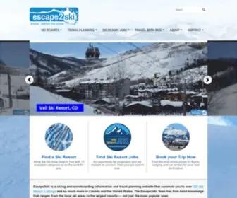 Escape2Ski.com(Before the snow) Screenshot