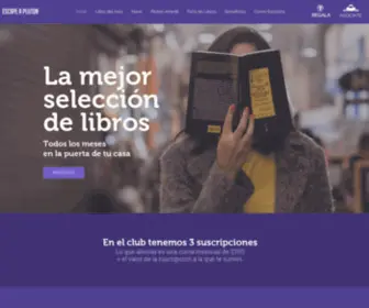 Escapeapluton.com.ar(Club) Screenshot