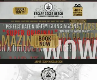 Escapecocoabeach.com(Escape Cocoa Beach) Screenshot