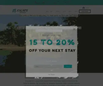 Escapedominica.com(Hotel & Lodging) Screenshot