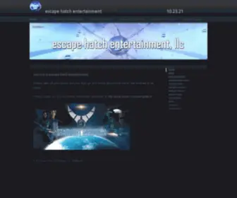 Escapehatchentertainment.com(Escape hatch entertainment) Screenshot