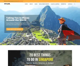 Escapemanila.com(Escape Manila) Screenshot