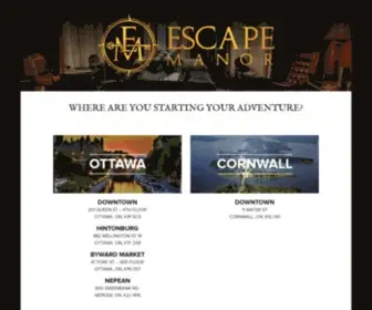 Escapemanor.com(Escape Manor) Screenshot