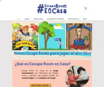 Escapemisiones.online(Escape Room en casa) Screenshot