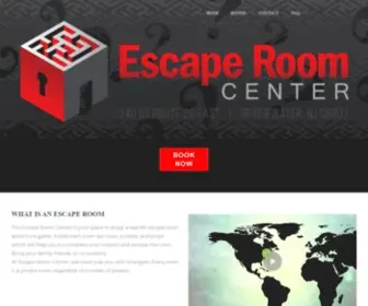 Escaperoomcenter.com(Escape Room Center) Screenshot