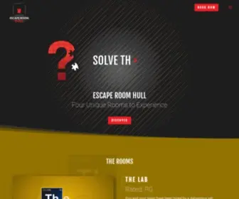 Escaperoomhull.co.uk(Escape Room Hull) Screenshot