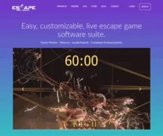 Escaperoommaster.com(Escape Room Master) Screenshot