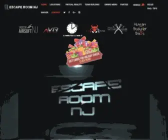 Escaperoomnj.com(Escape Room NJ) Screenshot