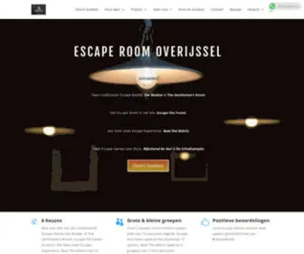 Escaperoomoverijssel.nl(Escaperoomoverijssel) Screenshot