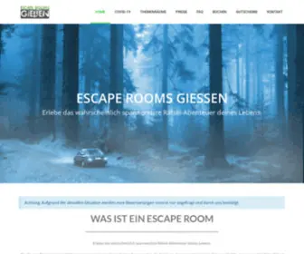 Escaperooms-Giessen.de(Escape Rooms Gießen) Screenshot