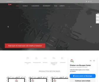 Escapescenter.cl(Escapes Center) Screenshot