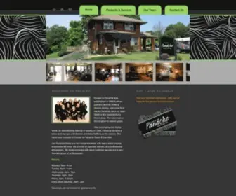 Escapetopanache.com(Panache Salon & Day Spa) Screenshot