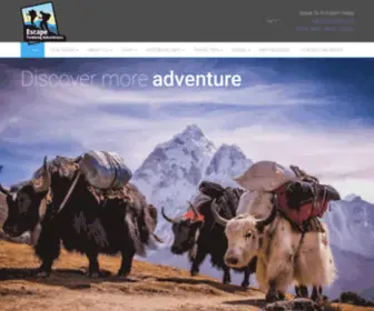 Escapetrekkingadventures.com.au(Escape Trekking Adventures) Screenshot