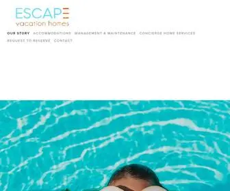 Escapevacationhomes.net(Escape Vacation Homes) Screenshot