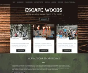 Escapewoods.com(Escape Woods) Screenshot