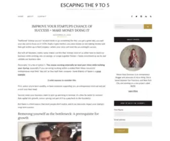 Escapingthe9TO5.com(Escaping the 9 to 5) Screenshot