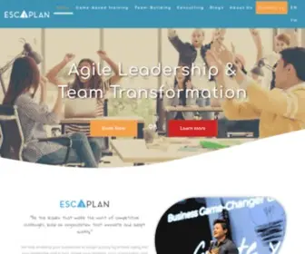 Escaplan.com(Leadership training) Screenshot